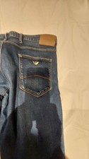 Armani J06 Mens Blue Jeans 36R