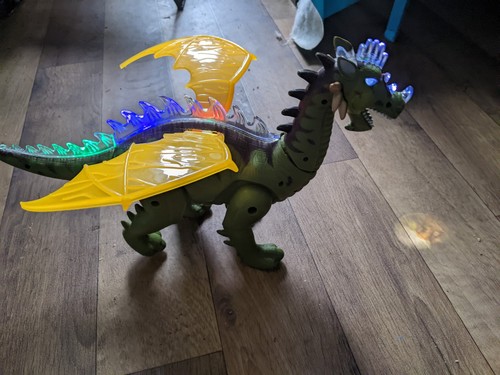 Walking roaring dinosaur toy - walking,