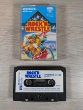 Rock N Wrestle ZX Spectrum 48K 128K Video Game Cassette Tested & Working