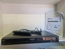 PANASONIC DMR-EX769EBK DVB  FREEVIEW 160 GB HDD DVD RECORDER Remote & Manual 