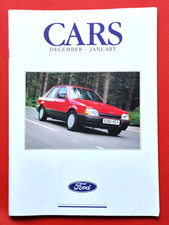 1988-89 FORD CARS BROCHURE