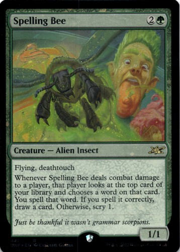 Mtg spelling bee - mtg, foil)