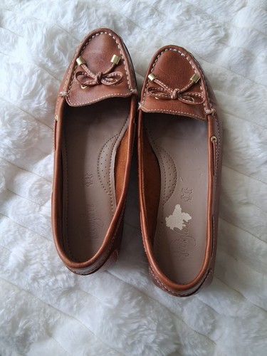 Footglove tan leather loafers - leather,