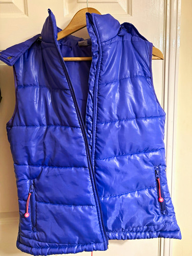 Ladies purple puffer - ladies,