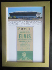 Elvis 1975 concert ticket - elvis,