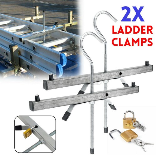 Lockable wall ladder bracket - lockable,