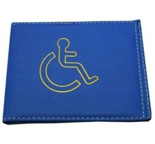 Blue badge holder - badge,