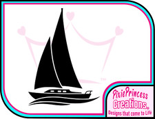 Boat A Ship yacht Sticker