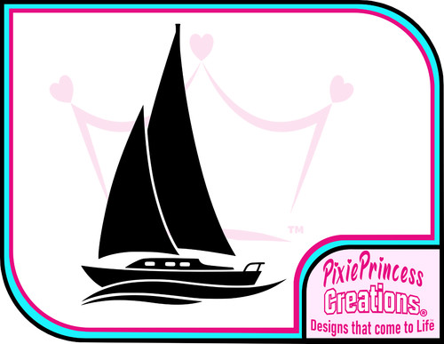 Boat ship yacht sticker - boat, a