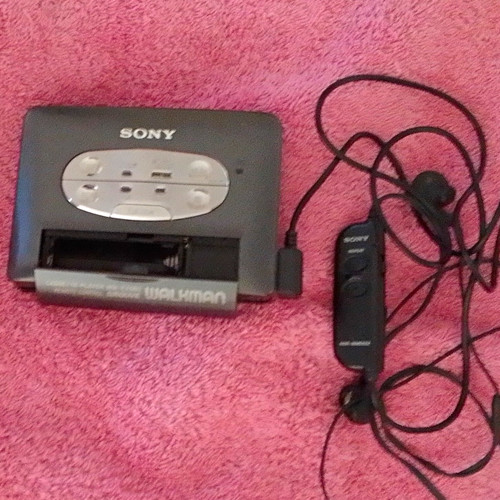 Sony walkman cassette player - sony,