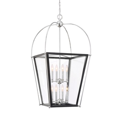 Dunbar light pendant - 8-light, in