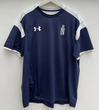 British Royal Navy Rugby Training Shirt Under Armour Short Sleeve Mens Large L