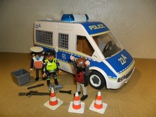 PLAYMOBIL POLICE MINI BUS (Lights+Sounds,Figures,Accessories)