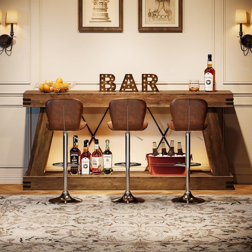 Farmhouse bar table - 70.9",