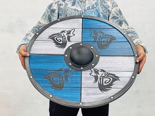 Fenrir wolf viking shield - wolf,