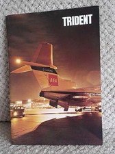 TRIDENT MANUFACTURERS SALES BROCHURE  BEA HAWKER SIDDELEY