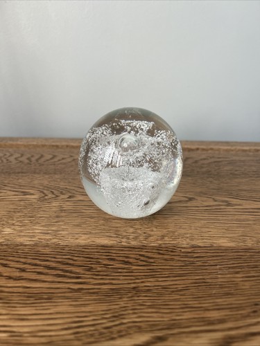 Vintage bubble paperweight - vintage,