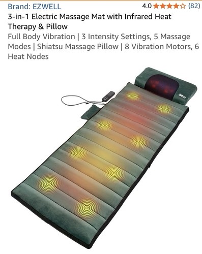 Electric massage mat - electric,
