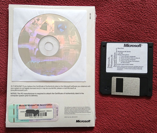 Windows second edition new - 98,