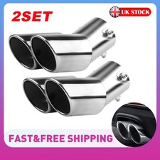 2x Stainless-Steel Dual