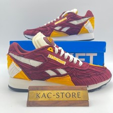 MARKET x Reebok Classic Leather Pump Burgundy 100069829 Men's Size shoes mot07