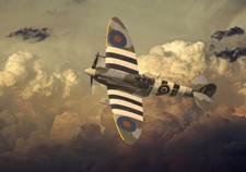 Supermarine Spitfire mkvb bbmf canvas prints various sizes free delivery 
