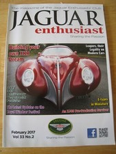 JAGUAR ENTHUSIAST MAGAZINE FEB