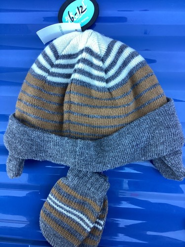 Baby boy knitted hat - baby,