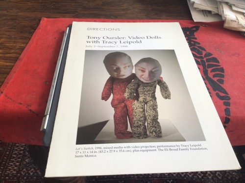 Tony oursler video dolls - oursler:,