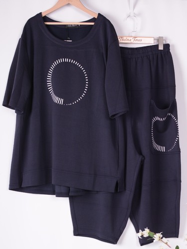 Bella blue trousers - trousers, co