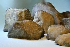 Fibreglass fake rocks -