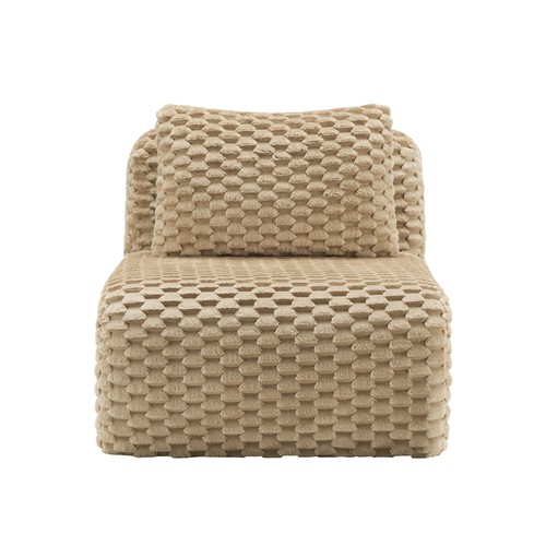 Armless sofa with pillow - armless,