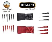 Herbal Henna Cones – Red & Black – Natural Mehndi for Hair & Body Art (Multiple