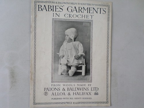 1940 vintage pattern babies - vintage,