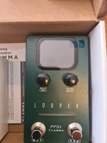 Looper pedal flamma - looper, ff01