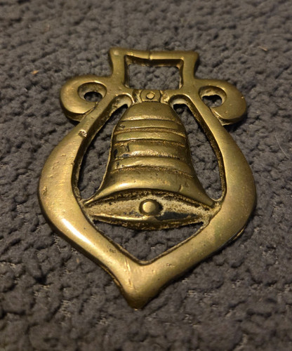 Vintage horse brass central - horse,