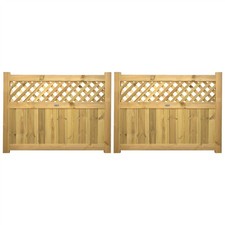 Driveway gates with lattice - gates,