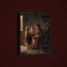 Carl Bloch - A Meal - Art