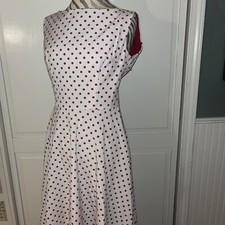 bettie page dress large red
