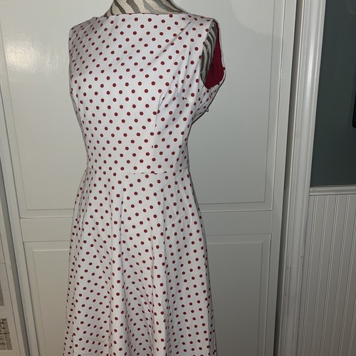 Bettie page dress large - page, red