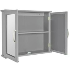 Argos Home Tongue & Groove Wall Cabinet - Grey