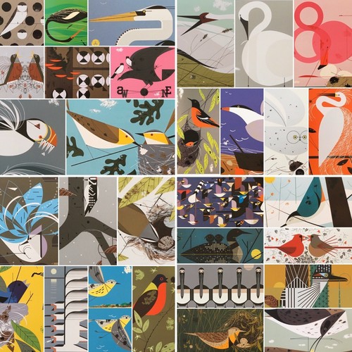 Charley harper bird animal - bird,