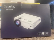 XuanPad Projector 14000L, 1080P, Portable, 2024 Upgraded mini Home Projector-New