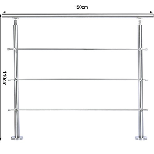 Stainless steel handrail stair - handrail,