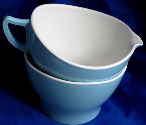 Vintage melamine milk jug - milk,