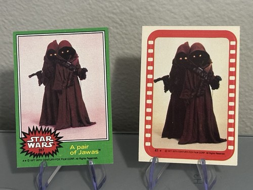1977 topps star wars stickers - 1977,