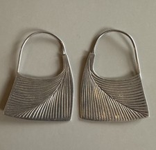 Sterling Silver 925 Large Fan