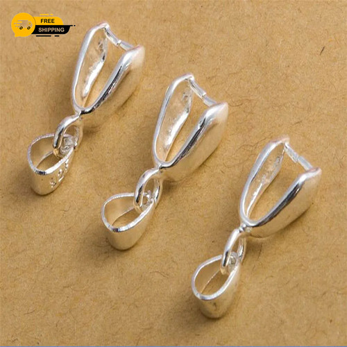 10pc 925 sterling silver - sterling, bail