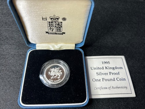 1995 silver proof - silver, pound