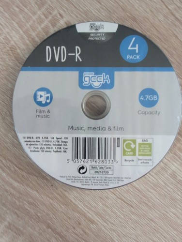 Dvd 7gb 16x - 16x, speed,